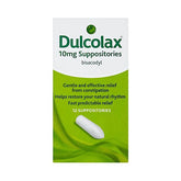 Dulcolax Adult Suppositories 10mg 12 Pack